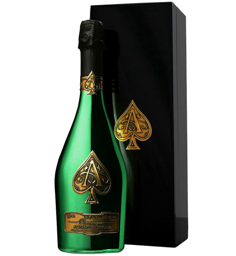 Ace of Spades Gold Armand De Brignac Champagne Empty Box Sleeve